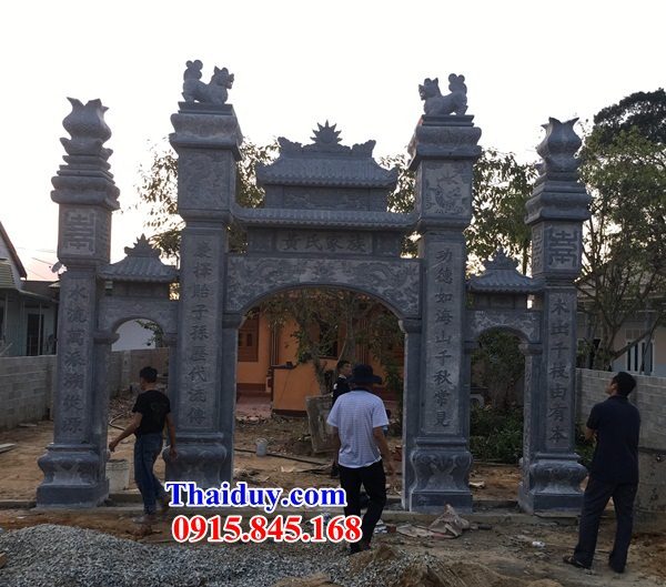 Thiết kế 25 ninh bình nguyên khối nhà thờ họ từ đường đình đền chùa đẹp bán tại Gia Lai