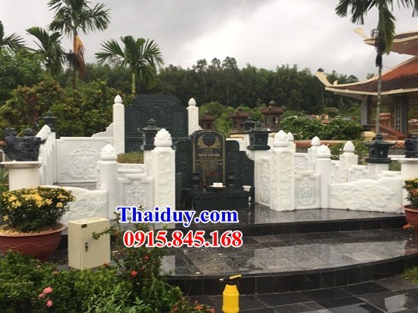 Thiết kế 52 nhà mồ mả đá trắng hiện đại đẹp tại Bình Định
