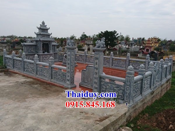 Tường hàng rào lan can đá thanh hóa cao cấp nghĩa trang ba má đẹp bán tại Tiền Giang