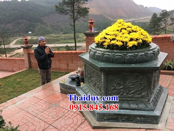 Xây 11 mộ mồ mả đá ninh bình cao cấp lục lăng bát giác đẹp Quảng Nam