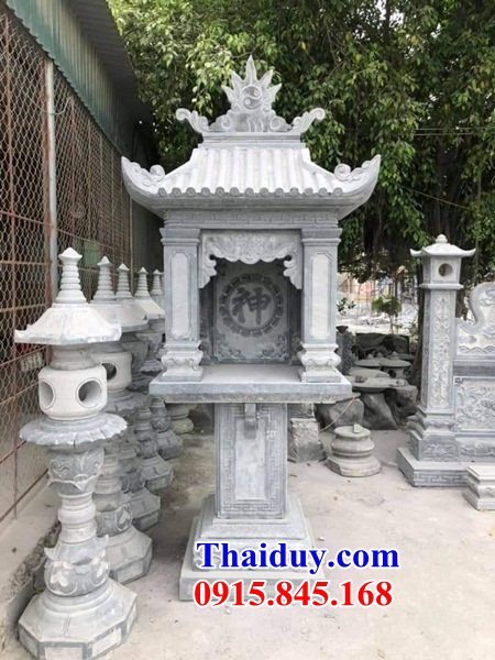 Xây 17 cây hương miếu bàn thờ đá ninh bình nguyên khối đẹp nhất tại Hà Giang