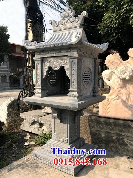 Xây 17 cây hương miếu bàn thờ đá thanh hóa hiện đại đẹp nhất tại Hà Giang
