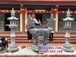 Xây 17 mẫu lư hương đá đẹp Khánh Hòa