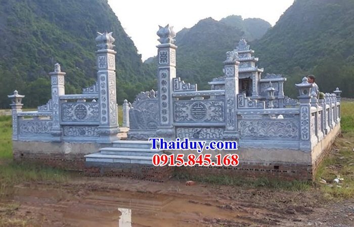47 Lan can đền chùa đá xanh tự nhiên đẹp Bắc Ninh - 8