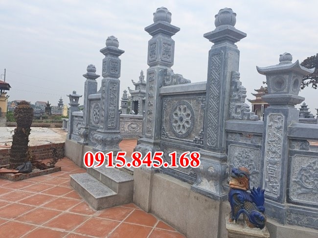 kích thước hàng rào đá lăng mộ đẹp quảng bình - 2023