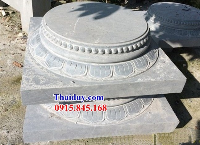 13 Chân cột nhà thờ bằng đá tự nhiên nguyên khối thiết kế đẹp tại Nam Định