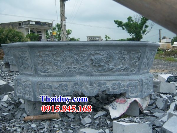 16 hình ảnh chậu cảnh bằng đá tự nhiên nguyên khối tại tuyên quang