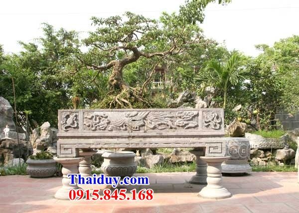 21 thiết kế chậu cảnh đá đặt sân vườn tại Điên Biên