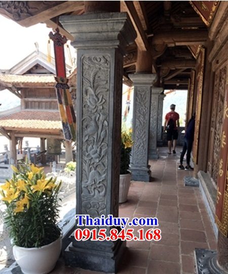 36 Cột đá nhà thờ bằng đá khối thanh hóa thiết kế phong thủy tại Ninh Thuận