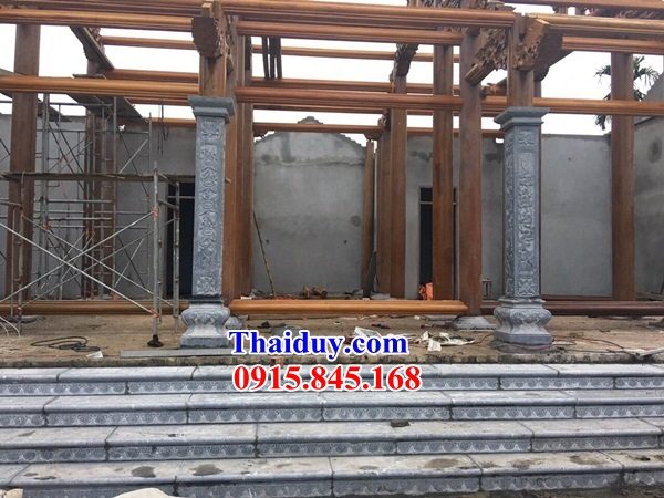 36 mẫu chân cột vuông bằng đá thiết kế đẹp nhất hiện nay tại thanh hóa