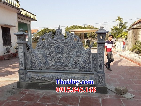 40 Cuốn thư nhà thờ bằng đá khối Thanh Hóa chạm khắc hoa văn tinh xảo