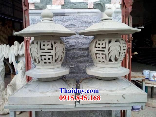 42 đèn đá kiểu Nhật sân vườn biệt thự thiết kế hiện đại tại Hòa Bình