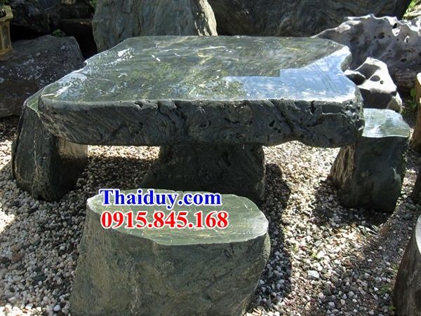 50 bộ bàn ghế đá khối đẹp tại Hòa Bình