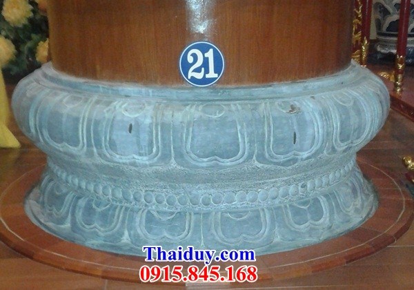 52 kiểu chân cột gỗ bằng đá xanh Thanh Hóa đẹp bán tại Thừa Thiên Huế