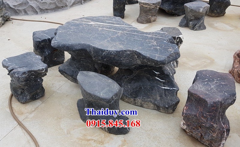 61 hình ảnh bộ bàn ghế đá thiết kế đẹp tại thanh hóa