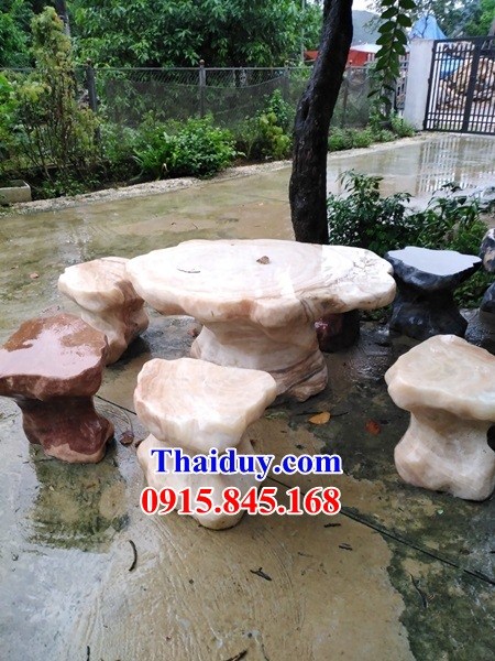 62 bộ bàn ghế đá khối đẹp bán tại Nghệ An