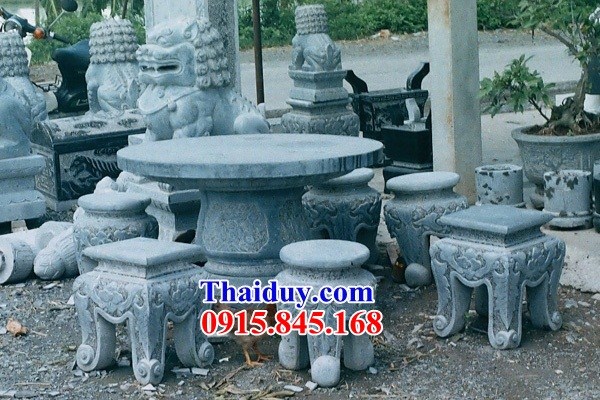 Bán báo giá 63 bộ bàn ghế đá thiết kế hiện đại tại Quảng Trị