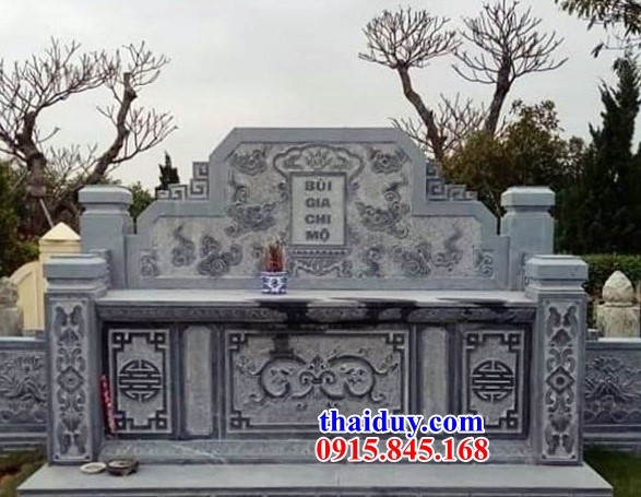 15 mẫu lăng mộ không mái bằng đá cao cấp tại Lâm Đồng