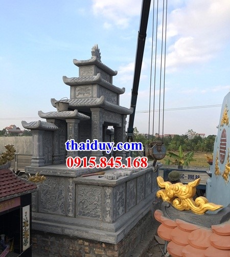 22 lăng mộ bằng đá ba mái đẹp nhất tại Bình Thuận