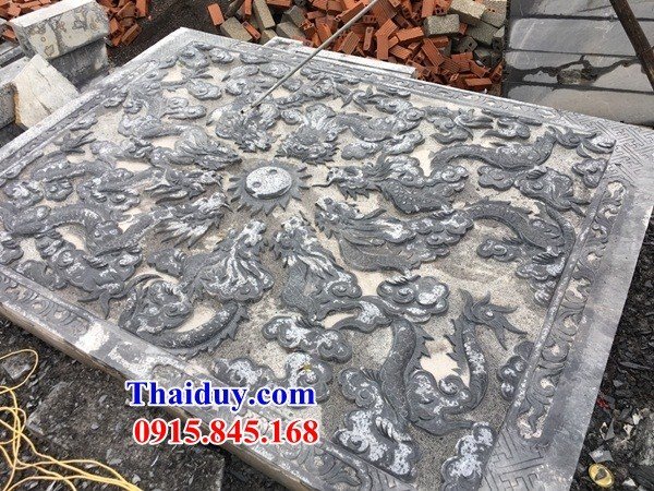 25 Chiếu rồng bằng đá nguyên khối thiết kế hiện đại bán tại Tây Ninh