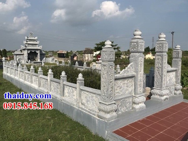 27 mẫu lăng mộ ba đao nghĩa trang gia đình dòng tộc bằng đá khối Ninh bình chạm khắc tinh xảo đẹp tại Bắc Giang