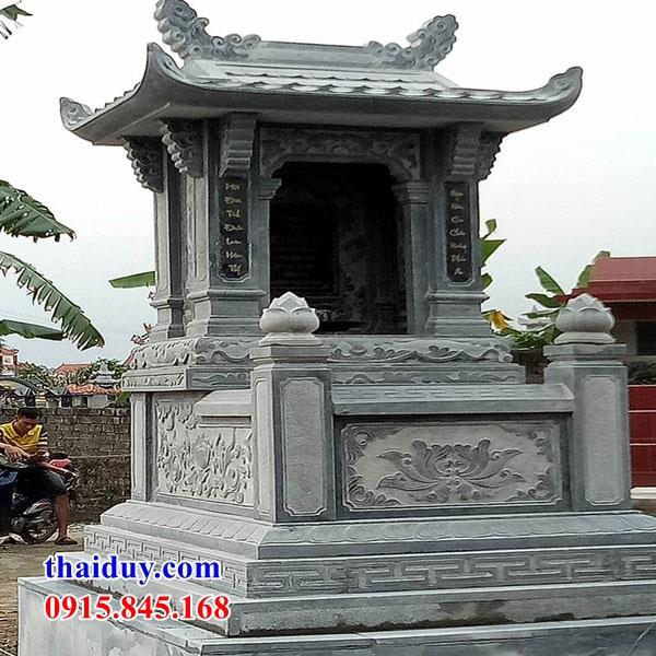 32 bản thiết kế mộ đá tự nhiên cao cấp một mái đẹp đơn giản tại Lạng Sơn