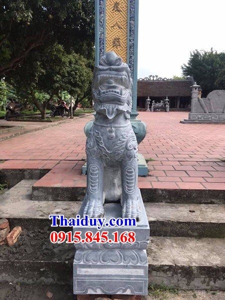 33 mẫu nghê canh cổng đình chùa bằng đá xanh Thanh hóa bán tại Đồng Tháp