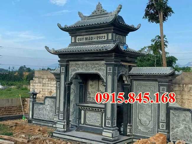 50 hình ảnh lăng mộ bằng đá quây úp chụp cao cấp có mái che đẹp tại Thanh Hoá