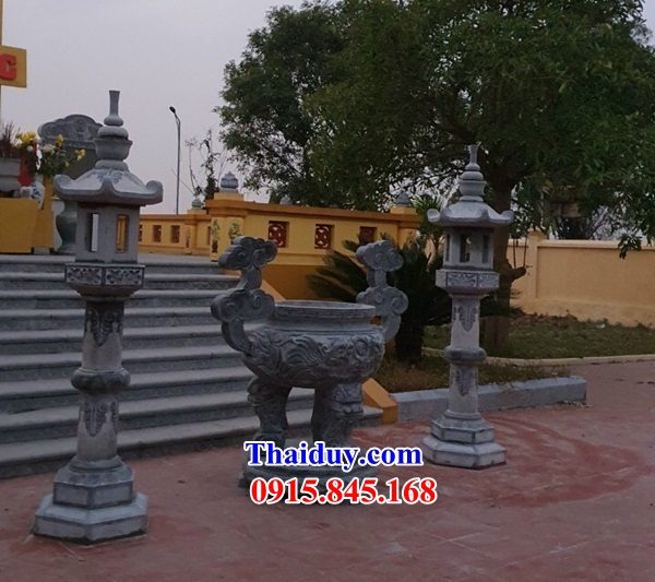 61 mẫu lư hương khu di tích đài tưởng niệm bằng đá xanh Thanh Hoá tại Tuyên Quang