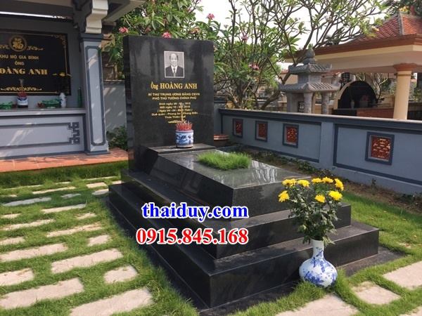Bán báo giá lăng mộ đá kim sa cao cấp không mái đơn giản tại Thừa Thiên Huế