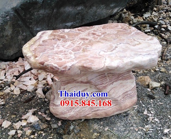 Bộ bàn ghế bằng đá khối tự nhiên bán tại Bà Rịa Vũng Tàu