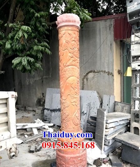 Địa chỉ bán cột đồng trụ nguyên khối hình tròn thiết kế hiện đại tại Sài Gòn