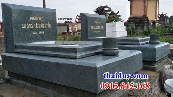 Hình ảnh lăng mộ bằng đá hoa cương cao cấp không mái đẹp tại Quảng Trị