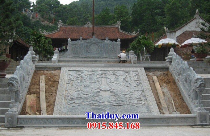 Hình ảnh rồng chiếu rồng bằng đá phong thủy kích thước lớn bán tại Sơn La