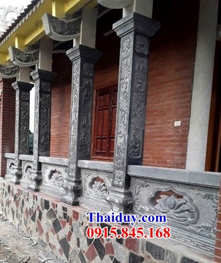 Top 10 cột đá hoa cương đồng trụ đền chùa thiết kế hiện đại tại Bình Phước