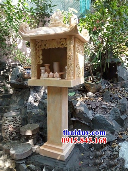 Top10 mẫu bàn thờ ông thiên bằng đá mỹ nghệ cao cấp sang trọng tại Kon Tum