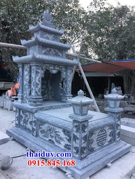 15 lăng mộ ba mái bằng đá mỹ nghệ tại Bà Rịa Vũng Tàu