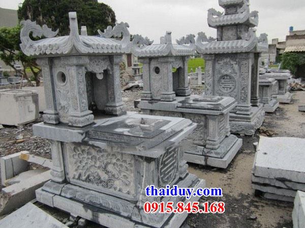 15 mẫu lăng mộ đá một mái thiết kế phong thuỷ tại Đắk Nông