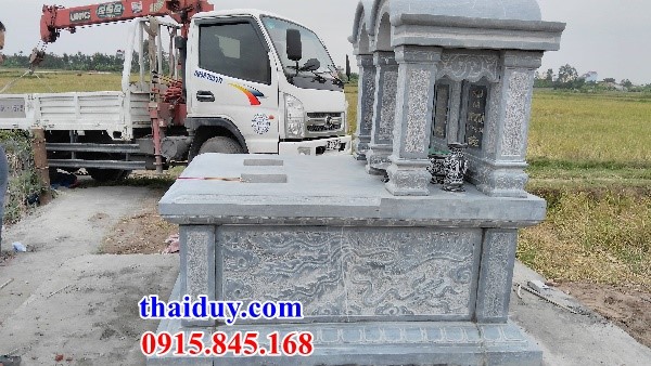 15 mẫu lăng mộ một mái bằng đá cao cấp tại Quảng Ngãi