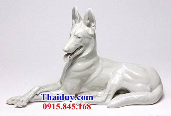 20 Mẫu chó phong thủy bằng đá trắng tại Quảng Bình