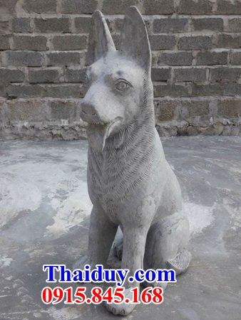 20 mẫu chó trấn yểm lăng mộ đền chùa bằng đá tại Sóc Trăng