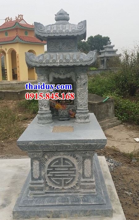 20 mẫu lăng mộ đá hai mái thiết kế hiện đại đẹp tại Bình Định