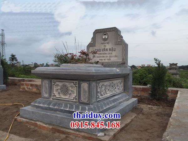 30 mẫu lăng mộ đá tự nhiên không mái tại Sài Gòn