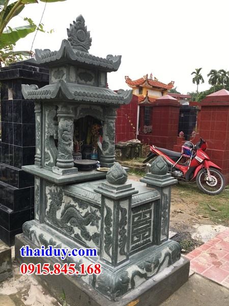 34 lăng mộ hai mái bằng đá xanh rêu tự nhiên đẹp nhất tại Hưng Yên