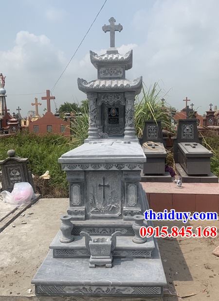 38 lăng mộ hai đao hai mái đạo thiên chúa giáo bằng đá chạm khắc hoa văn bán tại Hà Nội