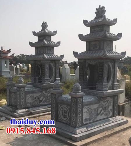 40 Lăng mộ ba mái ba đao bằng đá tự nhiên bán báo giá tại Đắk Nông