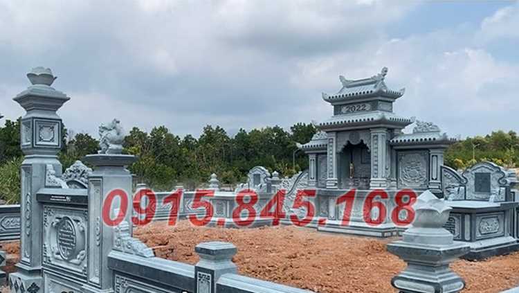 40 mẫu lăng mộ ông bà bố mẹ đá nguyên khối một mái đơn giản tại Đà Nẵng