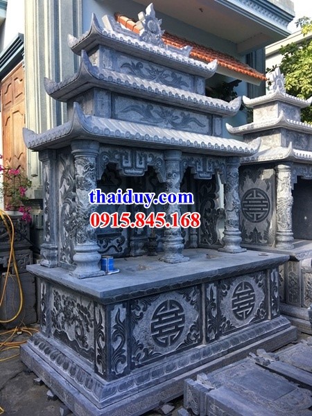 41 Lăng mộ ba mái thờ chung anh em ruột bằng đá tự nhiên Ninh Bình tại Thừa Thiên Huế