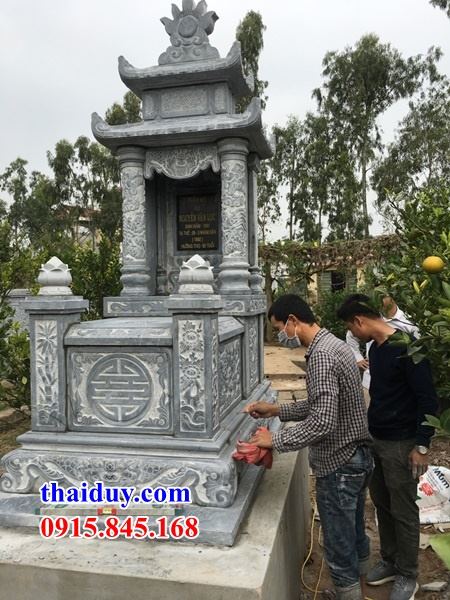 41 lăng mộ hai mái bằng đá bán chạy nhất Tuyên Quang