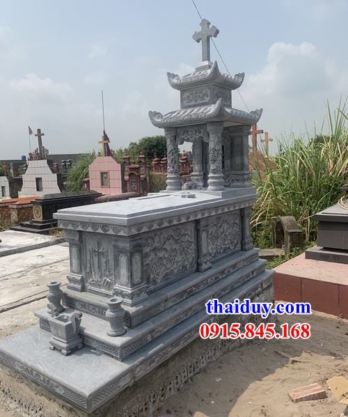 41 lăng mộ hai mái đạo thiên chúa bằng đá mỹ nghệ bán chạy nhất Tuyên Quang